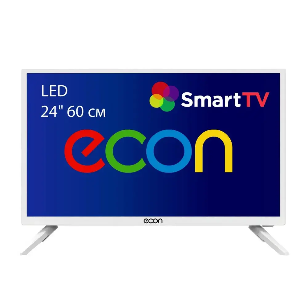 Фото Телевизор Econ EX-24HS001W LED Smart TV 24" 60 см цвет белый Фото Телевизор Econ EX-24HS001W LED Smart TV 24" 60 см цвет белый