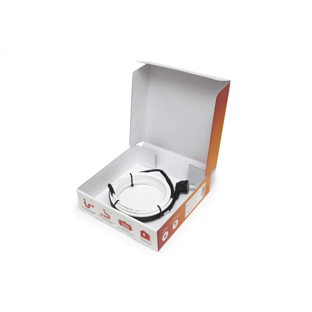 Фото 3 Греющий кабель в трубу Papajoule Praktik PJ-VT15 5 м 75 Вт Фото 3 Греющий кабель в трубу Papajoule Praktik PJ-VT15 5 м 75 Вт