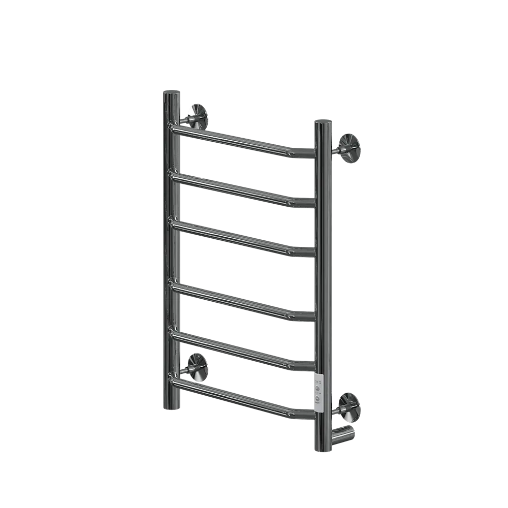 Фото Полотенцесушитель электрический Ника Way-3 П 400x600 мм 238 Вт с терморегулятором лесенка цвет хром Фото Полотенцесушитель электрический Ника Way-3 П 400x600 мм 238 Вт с терморегулятором лесенка цвет хром