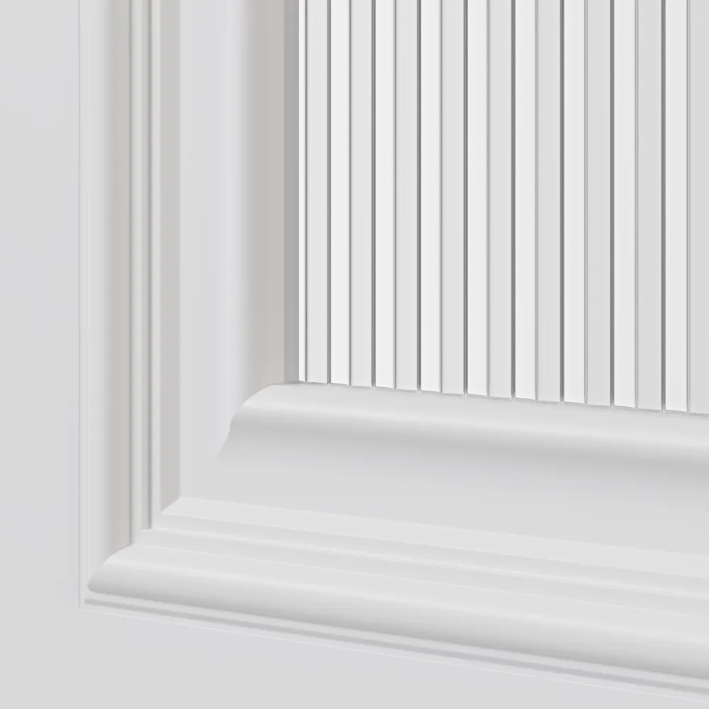 Фото 2 Дверь межкомнатная со стеклом Диана 2 60x200 см эмаль цвет белый с замком и петлями Фото 2 Дверь межкомнатная со стеклом Диана 2 60x200 см эмаль цвет белый с замком и петлями