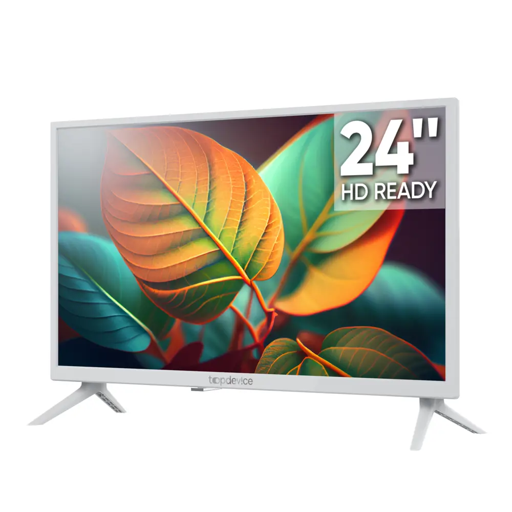 Фото Телевизор Topdevice LED HD 720p 24" 60 см цвет белый Фото Телевизор Topdevice LED HD 720p 24" 60 см цвет белый
