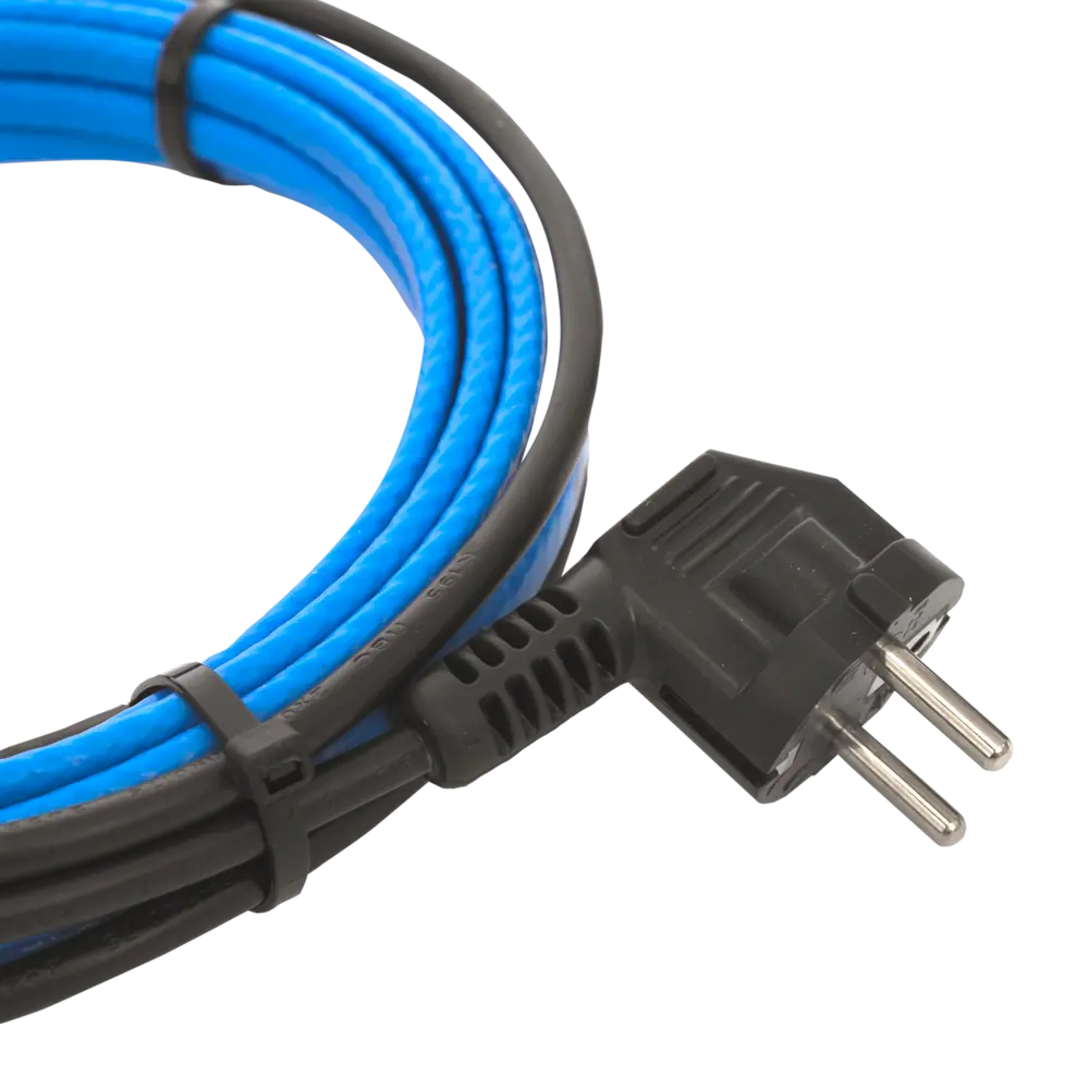 Фото 2 Греющий кабель для обогрева труб Ekf саморегулирующийся 1 м 15 Вт Фото 2 Греющий кабель для обогрева труб Ekf саморегулирующийся 1 м 15 Вт