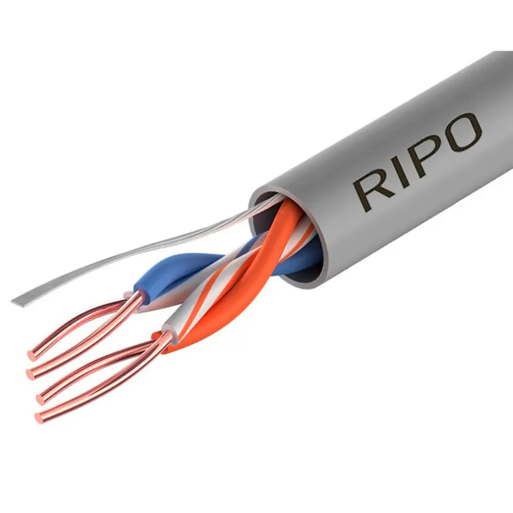 Фото 2 Кабель Ripo UTP2 CAT5E 24AWG медь 50 м Фото 2 Кабель Ripo UTP2 CAT5E 24AWG медь 50 м