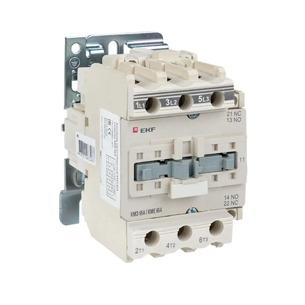 Фото 2 Контактор КМЭ малогабаритный 65А 220В NO+NC EKF PROxima Фото 2 Контактор КМЭ малогабаритный 65А 220В NO+NC EKF PROxima