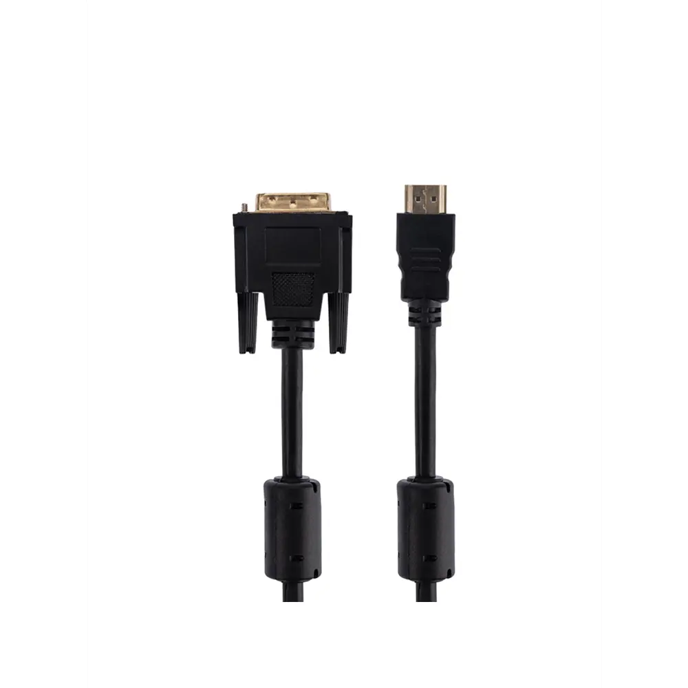 Фото 2 Шнур Rexant Gold HDMI - DVI-D 5 м с фильтрами Фото 2 Шнур Rexant Gold HDMI - DVI-D 5 м с фильтрами