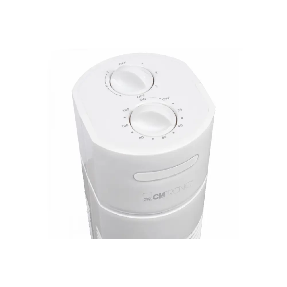 Фото 4 Вентилятор колонный Clatronic TVL 3770 weiss 35 Вт D21.5 см с таймером цвет белый Фото 4 Вентилятор колонный Clatronic TVL 3770 weiss 35 Вт D21.5 см с таймером цвет белый