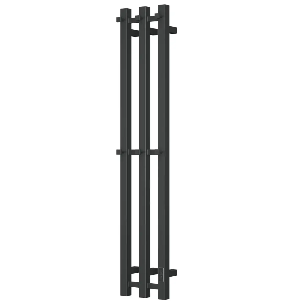 Фото Полотенцесушитель электрический Bauedge Inaro III 120x1200 мм 105 Вт с терморегулятором лесенка цвет черный Фото Полотенцесушитель электрический Bauedge Inaro III 120x1200 мм 105 Вт с терморегулятором лесенка цвет черный