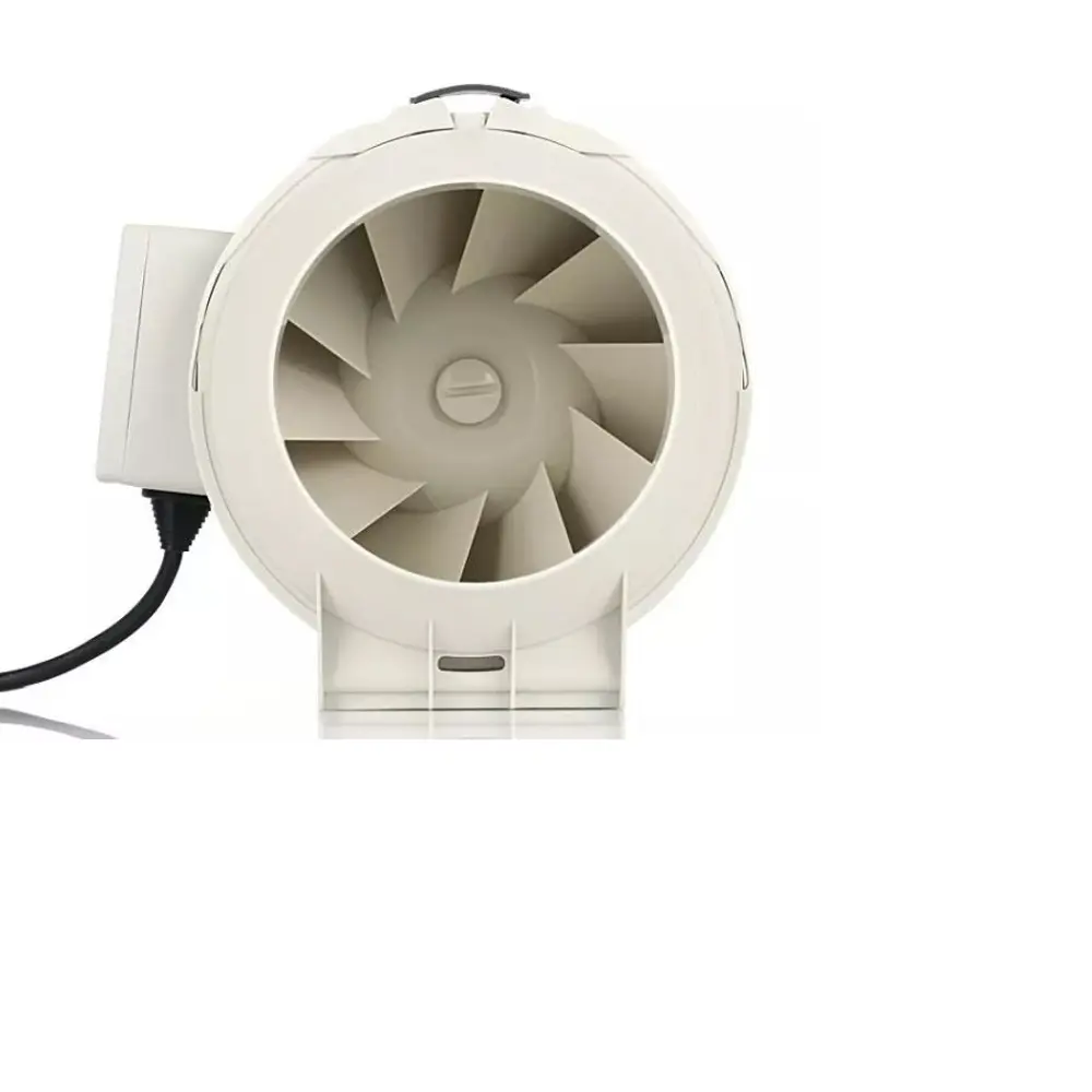 Фото 3 Вентилятор вытяжной Dastech HF-125P D125 мм 32 дБ 284 м³/ч обратный клапан цвет серый Фото 3 Вентилятор вытяжной Dastech HF-125P D125 мм 32 дБ 284 м³/ч обратный клапан цвет серый