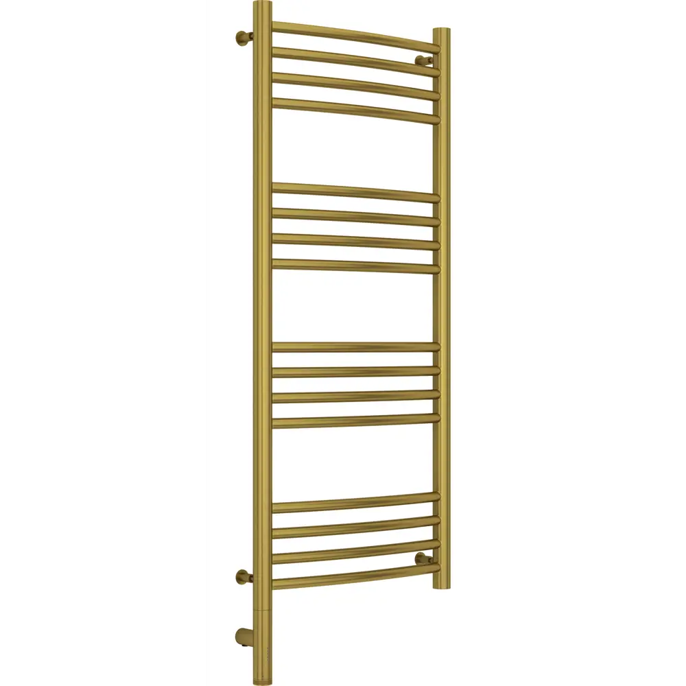 Фото Полотенцесушитель электрический Сунержа Богема 3.0 выгнутая Л 400x1000 мм 300 Вт с терморегулятором лесенка цвет состаренная латунь Фото Полотенцесушитель электрический Сунержа Богема 3.0 выгнутая Л 400x1000 мм 300 Вт с терморегулятором лесенка цвет состаренная латунь