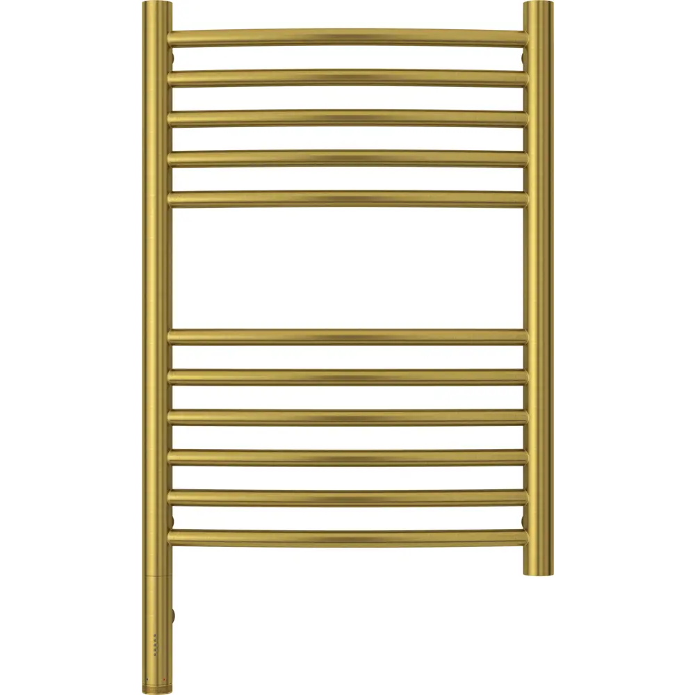 Фото 2 Полотенцесушитель электрический Сунержа Богема 3.0 выгнутая Л 400x600 мм 300 Вт с терморегулятором лесенка цвет состаренная латунь Фото 2 Полотенцесушитель электрический Сунержа Богема 3.0 выгнутая Л 400x600 мм 300 Вт с терморегулятором лесенка цвет состаренная латунь