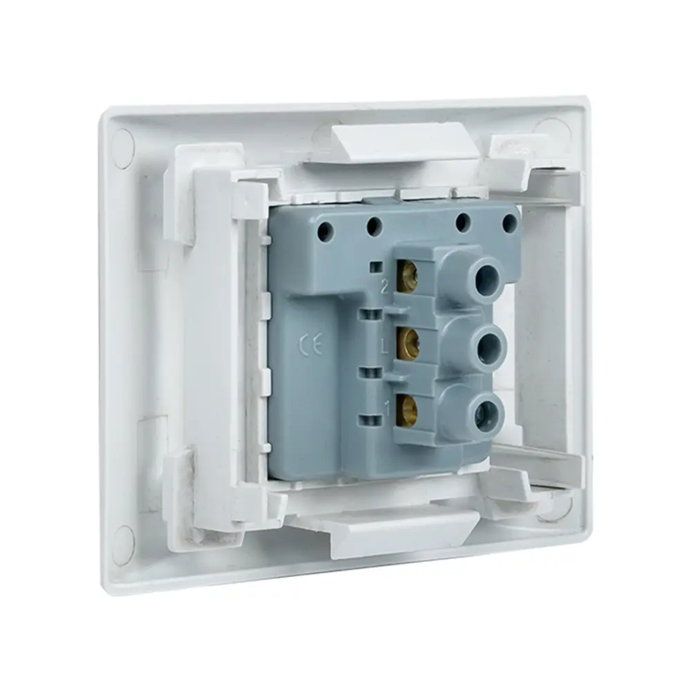 Фото 5 Выключатель проходной встраиваемый Ekf E2MV10-025-10 1 клавиша цвет белый