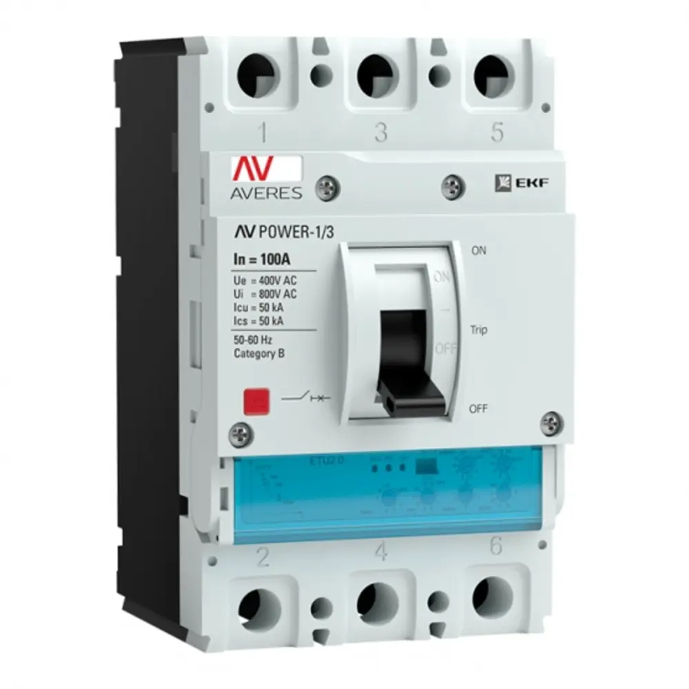 Фото Автоматический выключатель Ekf AV Power-1/3 3P C32 А 50 кА mccb-13-32-2.0-av Фото Автоматический выключатель Ekf AV Power-1/3 3P C32 А 50 кА mccb-13-32-2.0-av