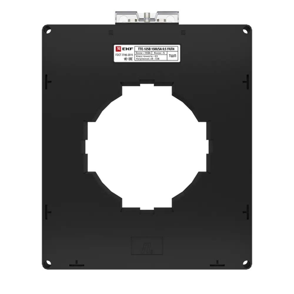 Фото 3 Трансформатор тока EKF PROxima ТТЕ-125-2500/5А класс точности 0.5 Фото 3 Трансформатор тока EKF PROxima ТТЕ-125-2500/5А класс точности 0.5