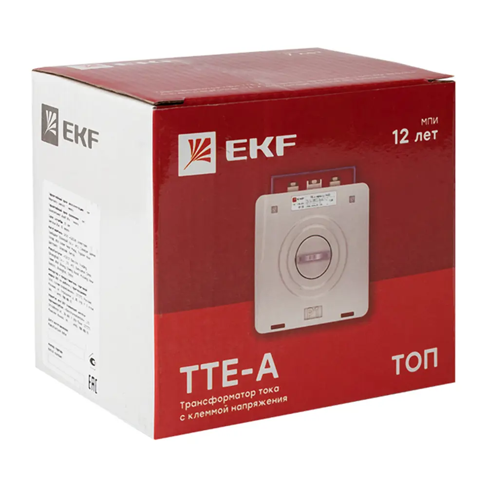Фото 2 Трансформатор тока EKF PROxima ТТЕ-A-100/5А с клеммой напряжения класс точности 0.5 Фото 2 Трансформатор тока EKF PROxima ТТЕ-A-100/5А с клеммой напряжения класс точности 0.5