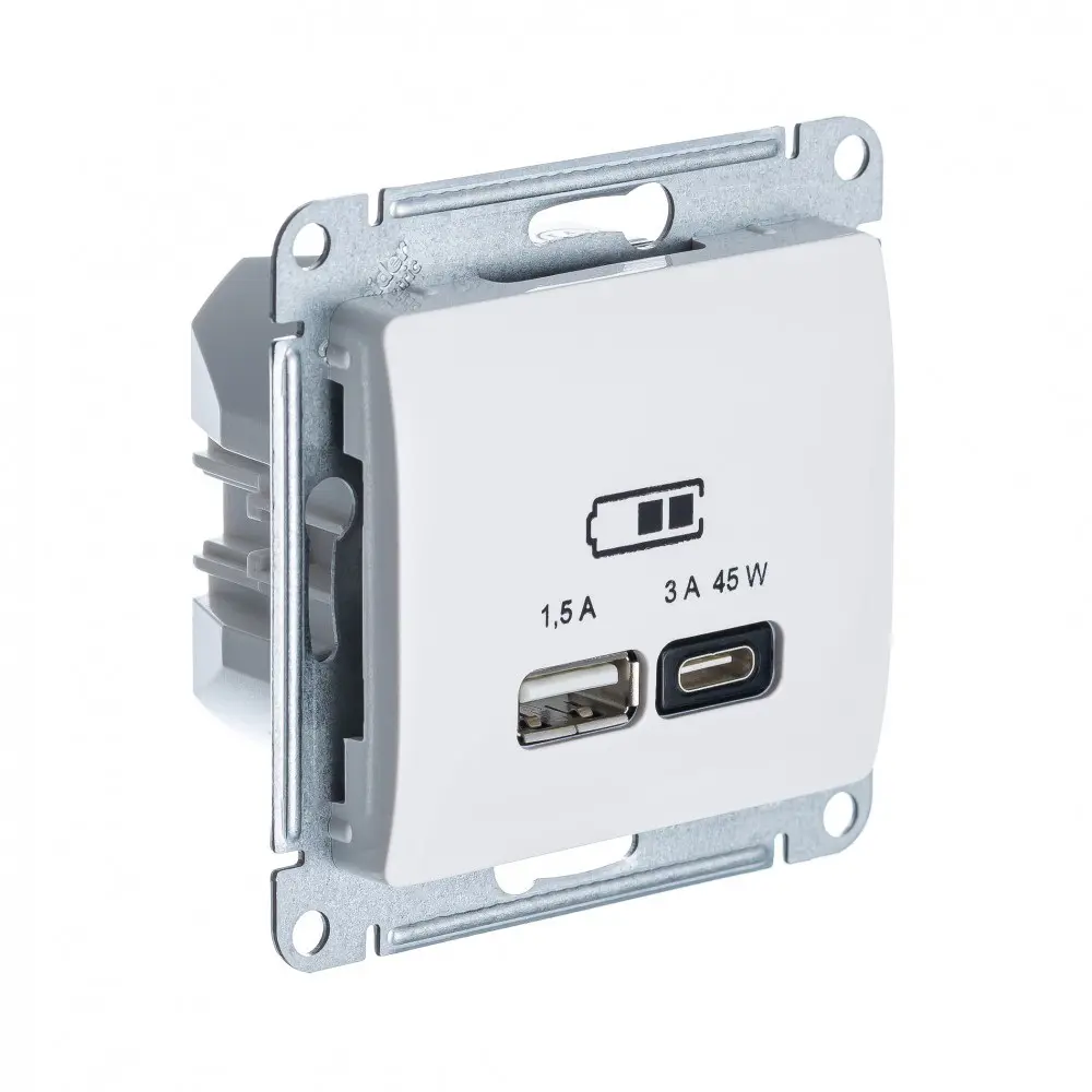Фото Розетка USB встраиваемая Systeme electric Glossa GSL000229 цвет бежевый Фото Розетка USB встраиваемая Systeme electric Glossa GSL000229 цвет бежевый