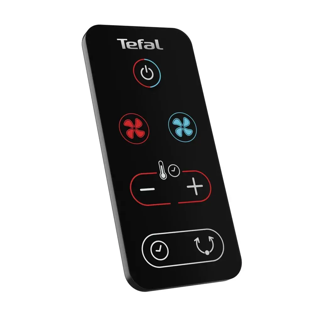 Фото 9 Тепловентилятор спиральный электрический Tefal Air Force Intense HE7152F0 с электронным термостатом 2600 Вт