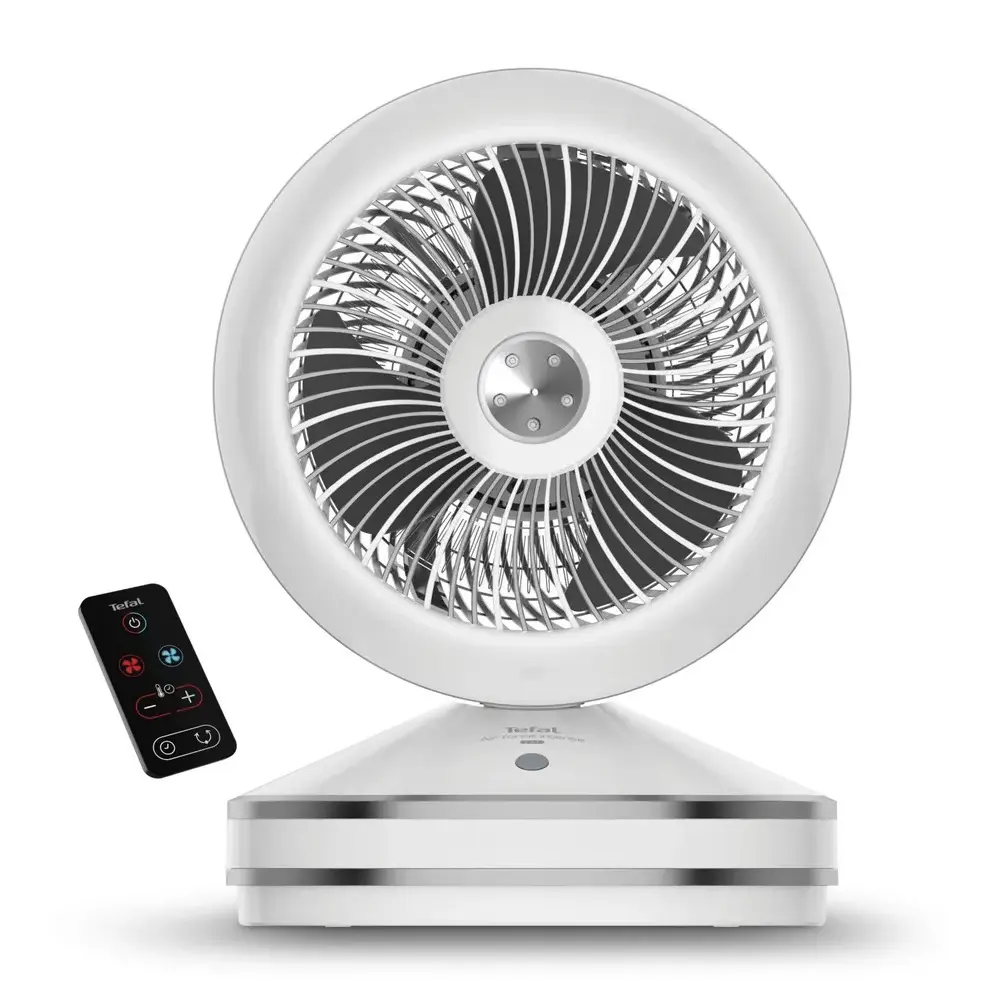 Фото 2 Тепловентилятор спиральный электрический Tefal Air Force Intense HE7152F0 с электронным термостатом 2600 Вт