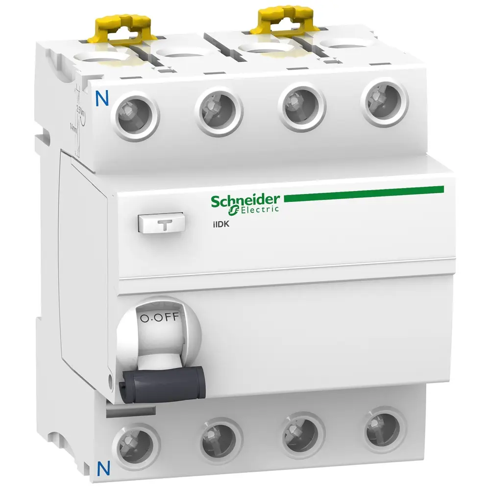 Фото Дифференциальный автомат Schneider electric Acti9 4P C63 А 30 мА 6 кА AC A9R70463 Фото Дифференциальный автомат Schneider electric Acti9 4P C63 А 30 мА 6 кА AC A9R70463