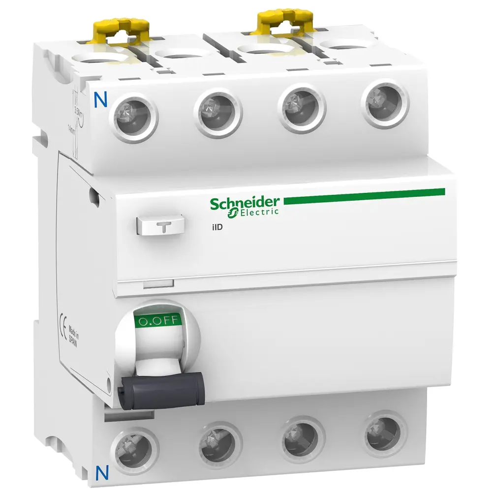 Фото Дифференциальный автомат Schneider electric Acti9 4P C63 А 300 мА 6 кА A A9R15463 Фото Дифференциальный автомат Schneider electric Acti9 4P C63 А 300 мА 6 кА A A9R15463
