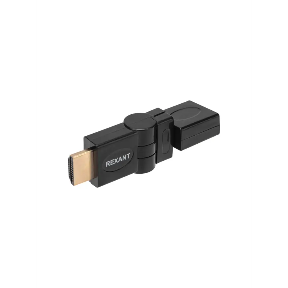Фото Переходник Rexant штекер HDMI - гнездо HDMI поворотный Фото Переходник Rexant штекер HDMI - гнездо HDMI поворотный