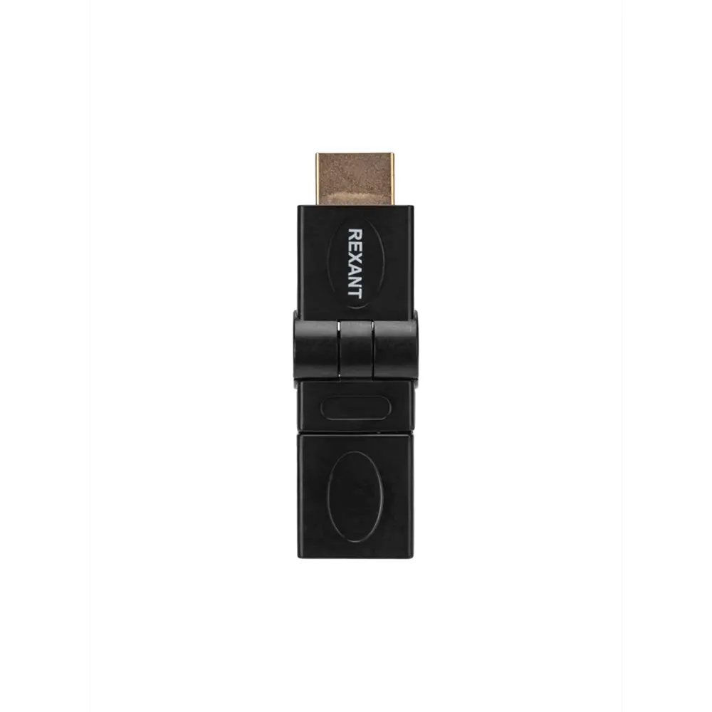 Фото 2 Переходник Rexant штекер HDMI - гнездо HDMI поворотный Фото 2 Переходник Rexant штекер HDMI - гнездо HDMI поворотный