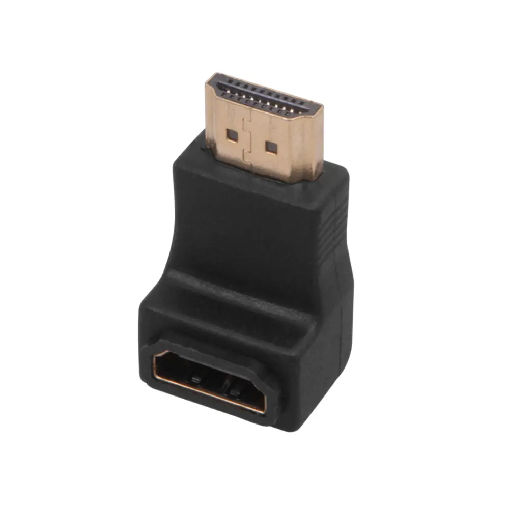 Фото 2 Переходник Rexant штекер HDMI - гнездо HDMI угловой Фото 2 Переходник Rexant штекер HDMI - гнездо HDMI угловой