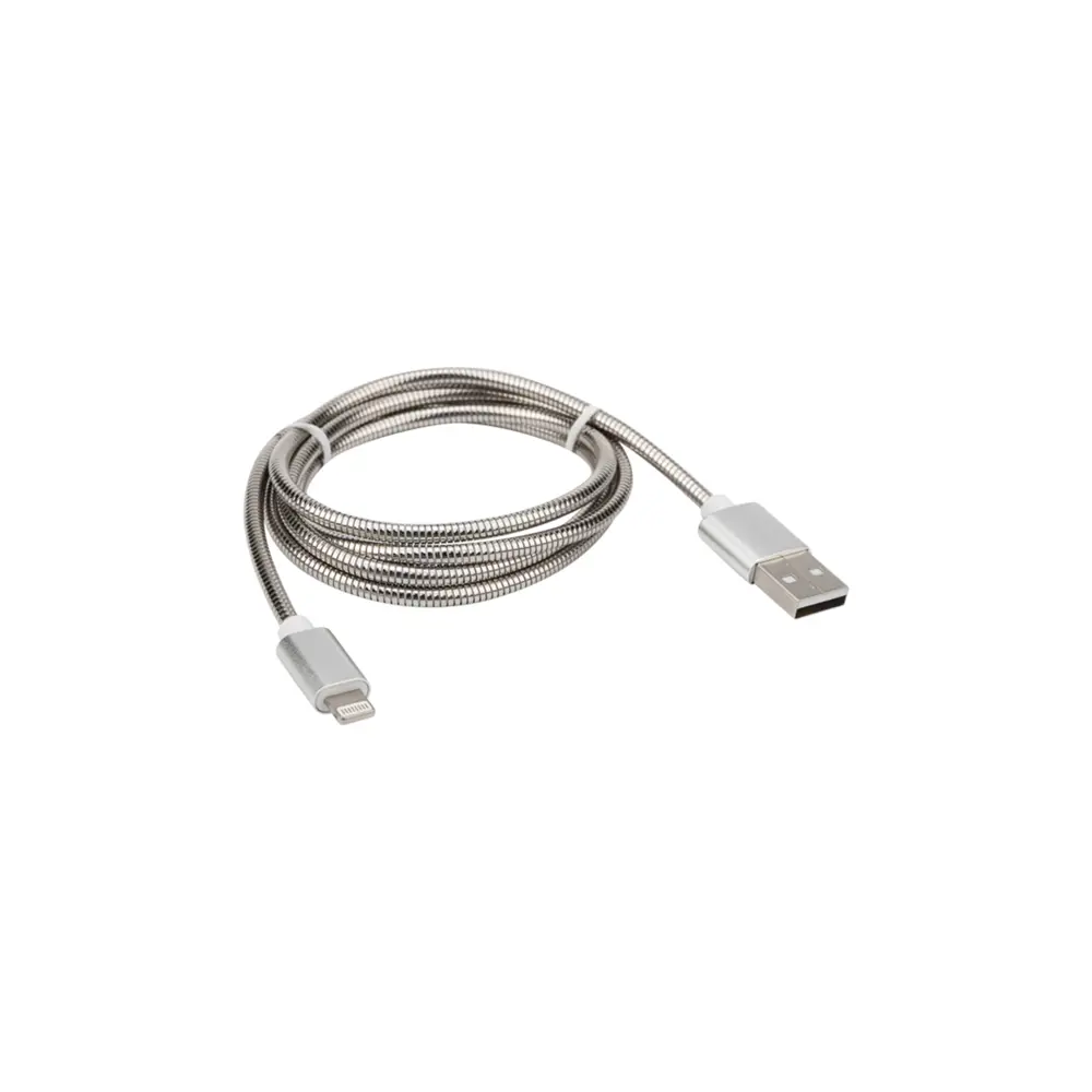 Фото USB-Lightning кабель Rexant для iPhone 1 м цвет серый Фото USB-Lightning кабель Rexant для iPhone 1 м цвет серый