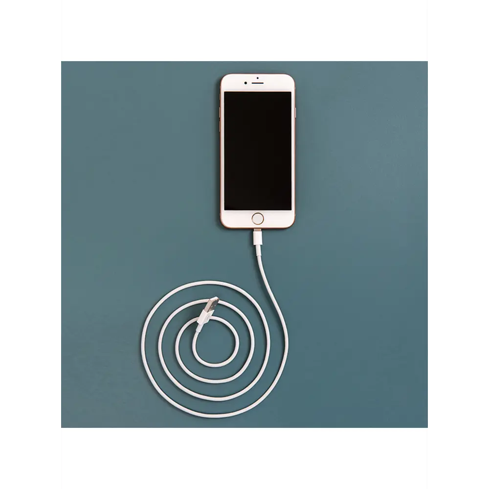 Фото 3 USB-Lightning кабель Rexant для iPhone оригинал ПВХ 1 м цвет белый Фото 3 USB-Lightning кабель Rexant для iPhone оригинал ПВХ 1 м цвет белый