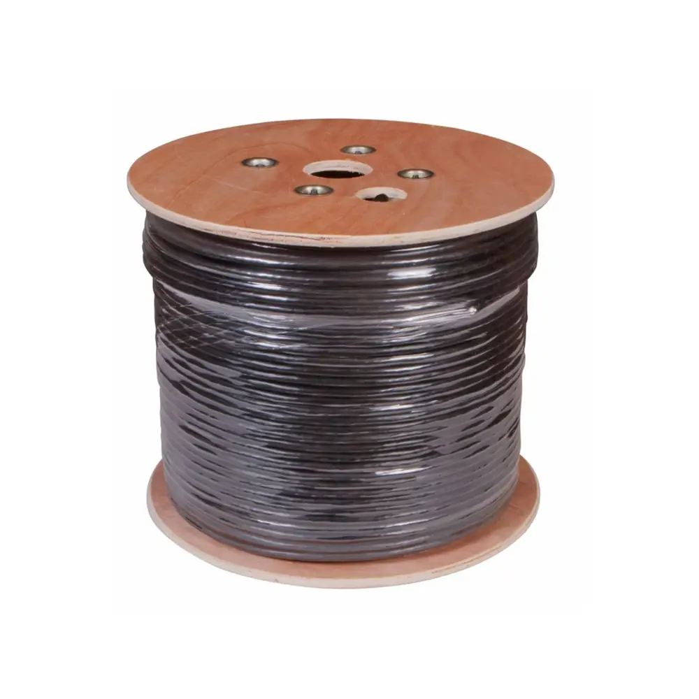 Фото 3 Кабель витая пара Rexant U/UTP CAT 5 PE 10PR 24AWG outdoor solid черный 305 м Фото 3 Кабель витая пара Rexant U/UTP CAT 5 PE 10PR 24AWG outdoor solid черный 305 м