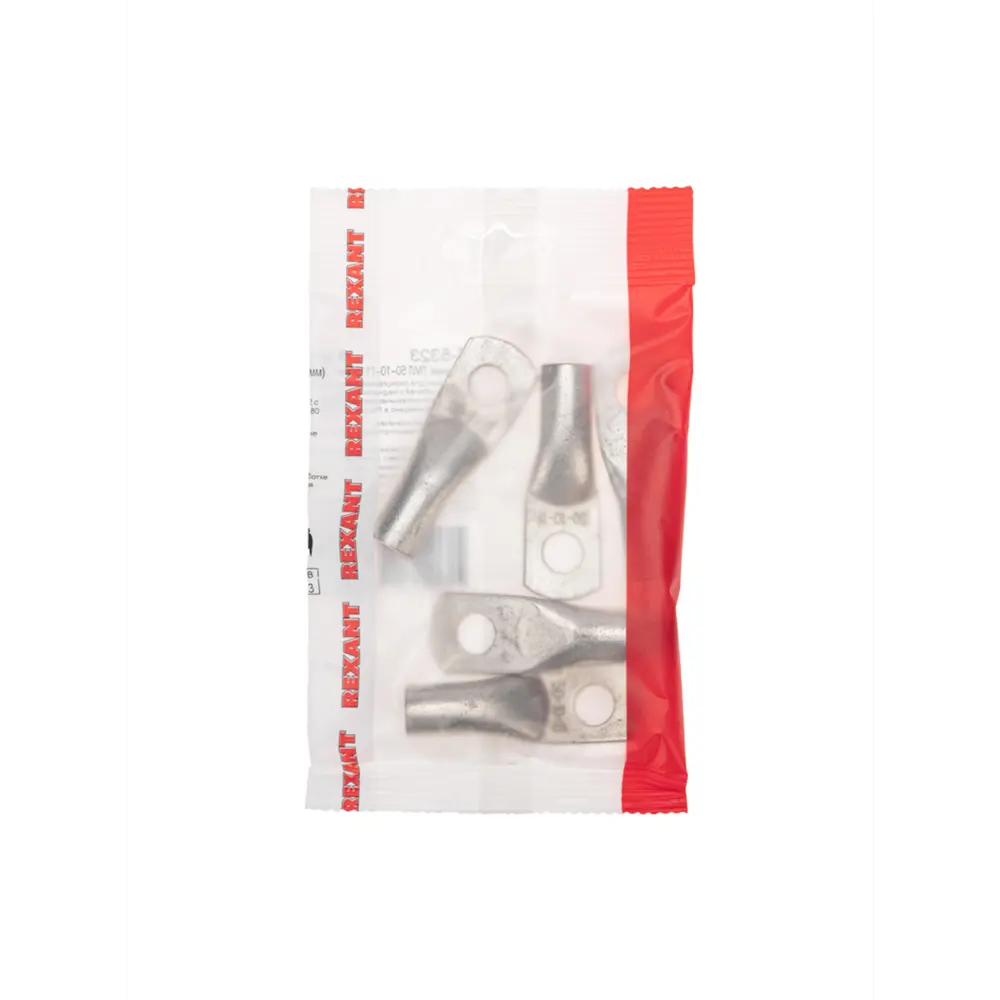 Фото 3 Наконечник медный луженый Rexant ТМЛ 50-10-11 50 мм² Ø 10 мм 5 шт. Фото 3 Наконечник медный луженый Rexant ТМЛ 50-10-11 50 мм² Ø 10 мм 5 шт.