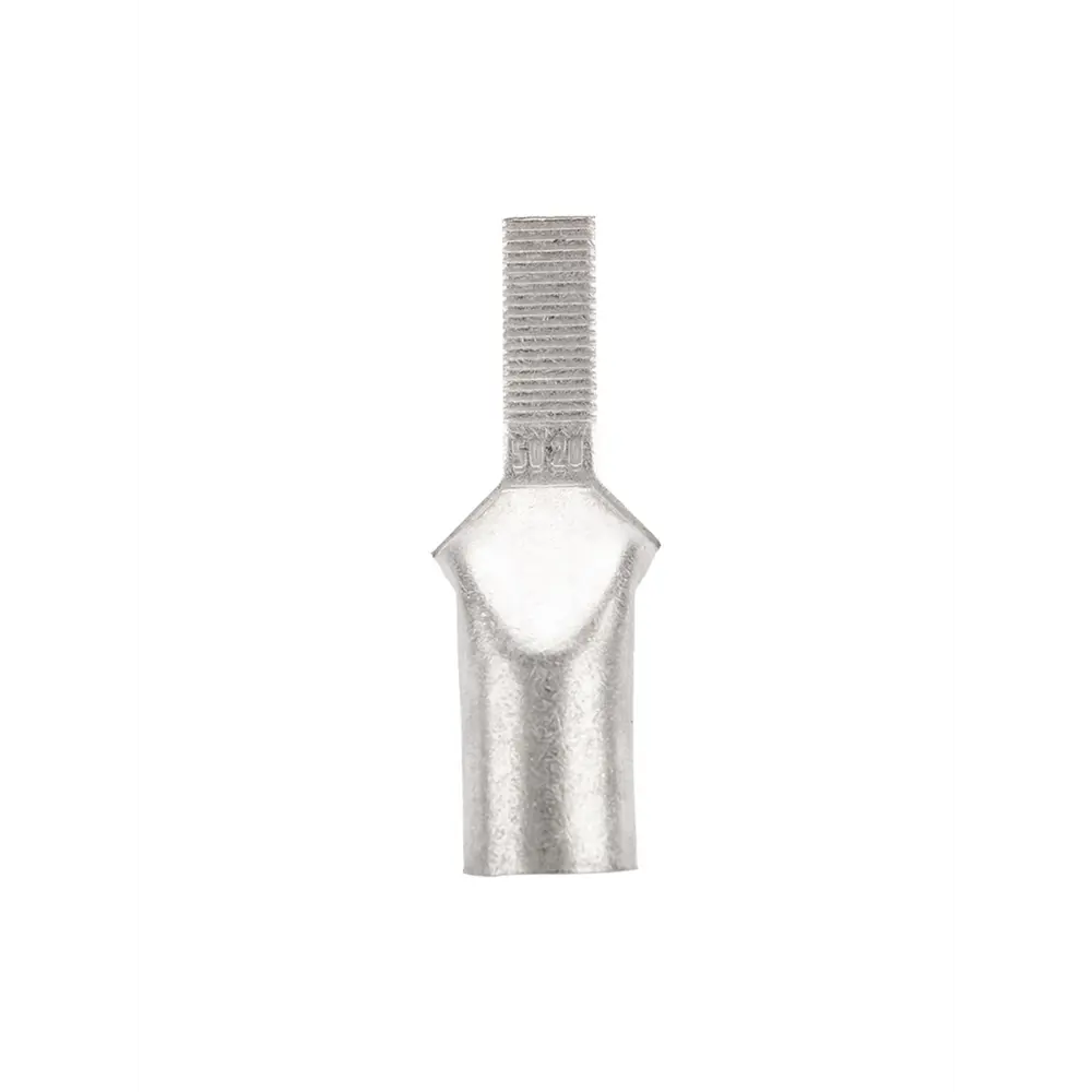 Фото 2 Наконечник штифтовой медный луженый Rexant НШМЛ 50-7x20 50 мм² Ø7 мм 2 шт.