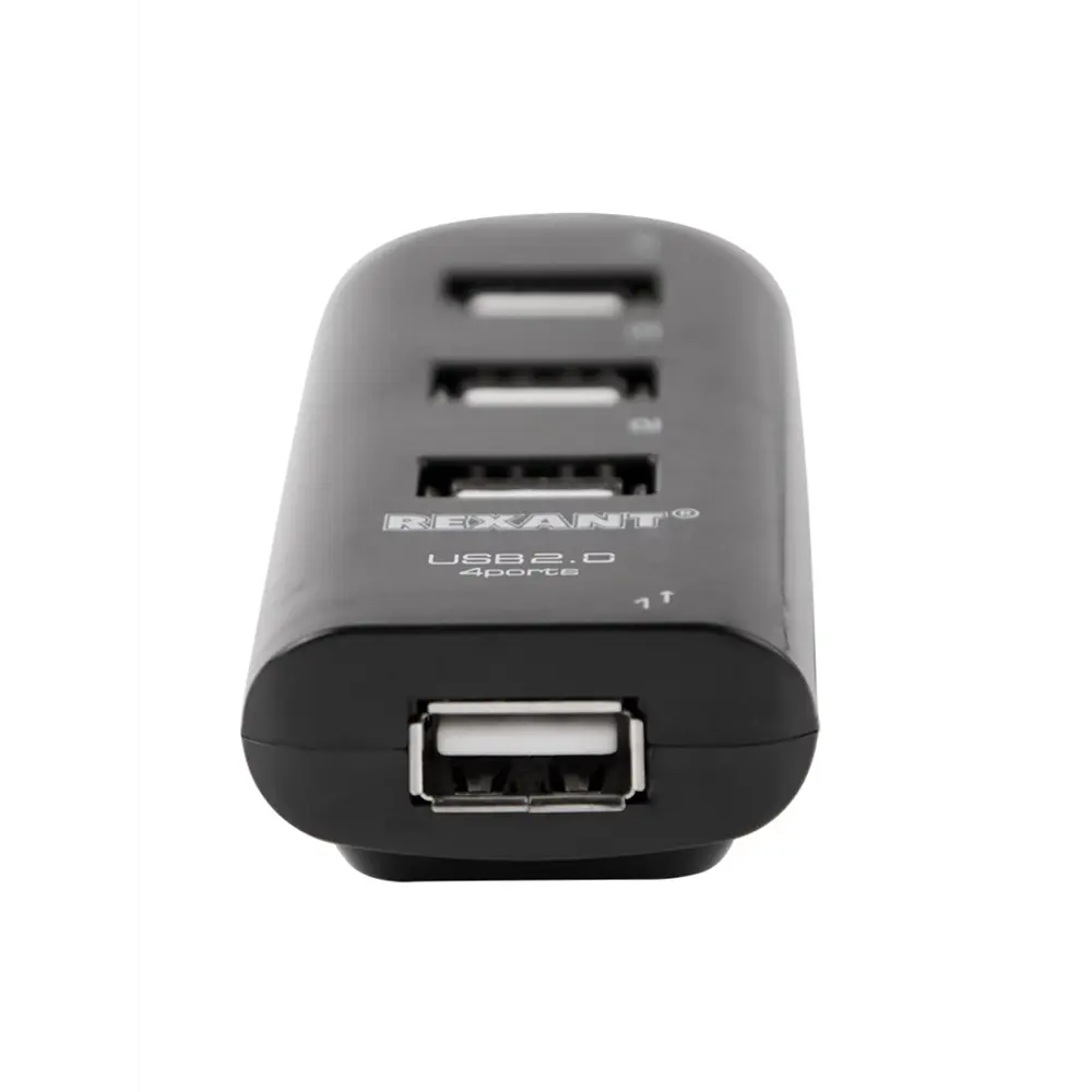 Фото 3 Разветвитель Rexant USB 2.0 на 4 порта Фото 3 Разветвитель Rexant USB 2.0 на 4 порта