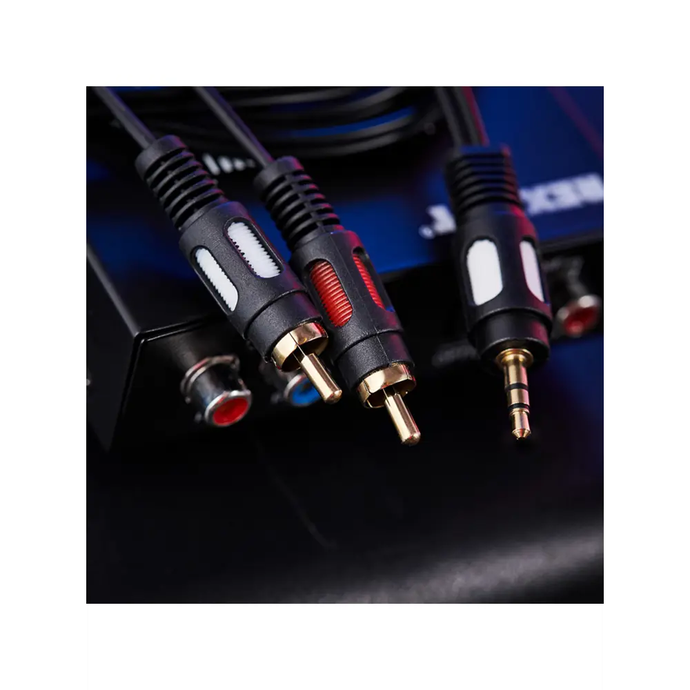 Фото 3 Шнур стерео Rexant Gold 3.5мм - 2 RCA 1.5м Фото 3 Шнур стерео Rexant Gold 3.5мм - 2 RCA 1.5м