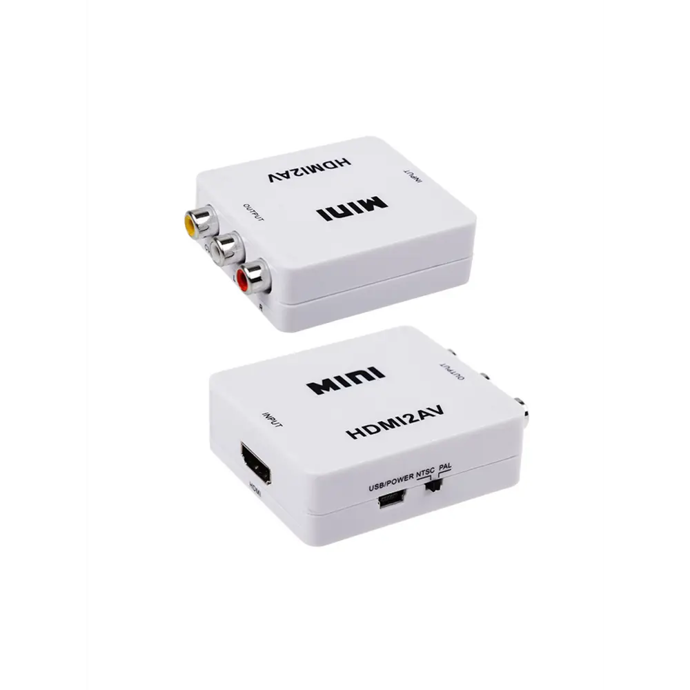 Фото Конвертер Rexant HDMI на 3 RCA пластик белый Фото Конвертер Rexant HDMI на 3 RCA пластик белый