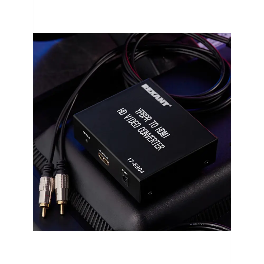 Фото 4 Конвертер Rexant YPbPr + SPDIF/Toslink на HDMI металл Фото 4 Конвертер Rexant YPbPr + SPDIF/Toslink на HDMI металл