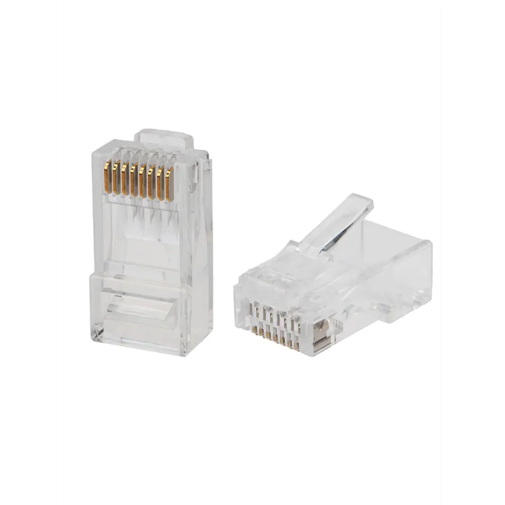 Фото 2 Разъем RJ-45(8P8C) Rexant под витую пару UTP CAT 6 Фото 2 Разъем RJ-45(8P8C) Rexant под витую пару UTP CAT 6