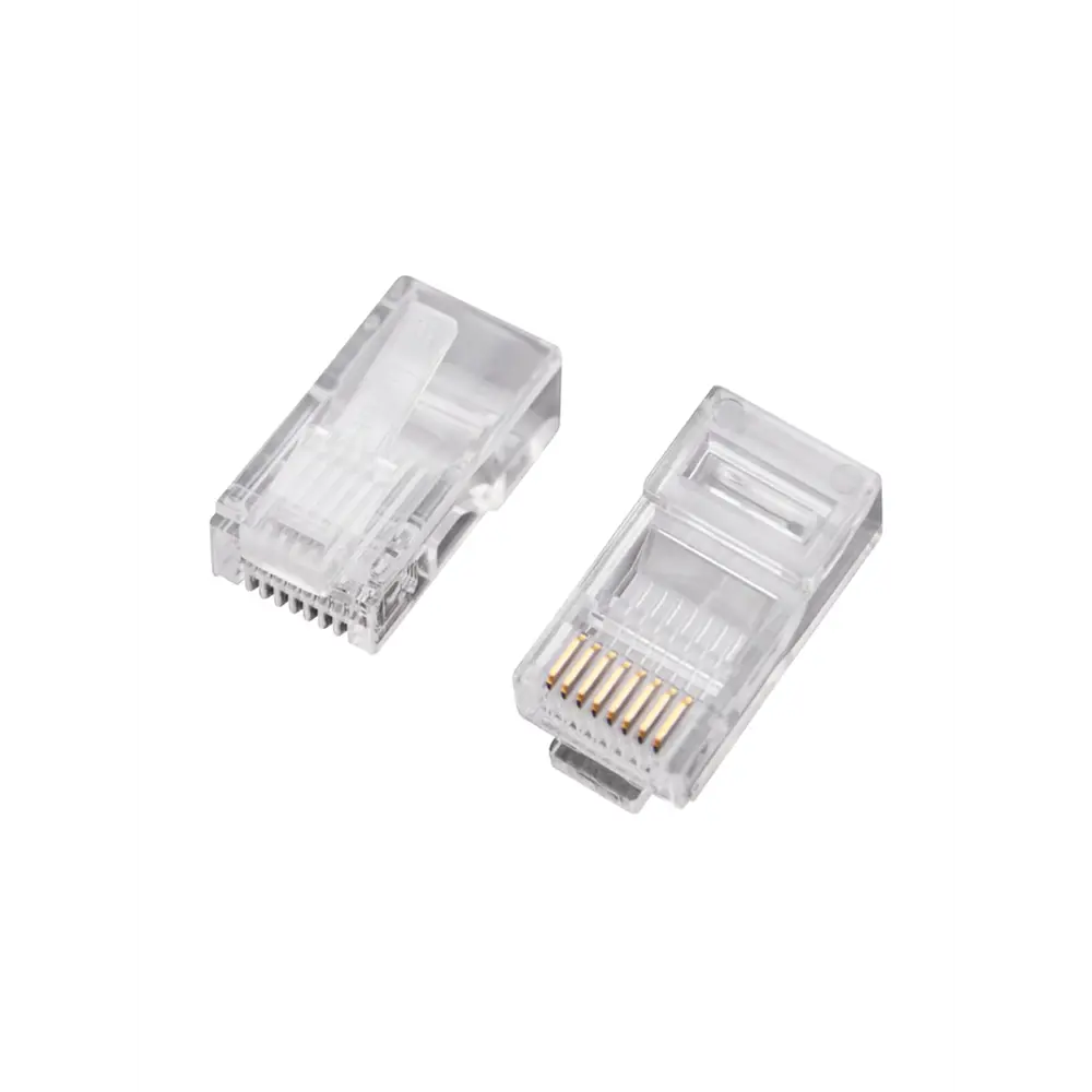 Фото 2 Разъем Rexant UTP RJ-45(8P8C) CAT 5e Фото 2 Разъем Rexant UTP RJ-45(8P8C) CAT 5e
