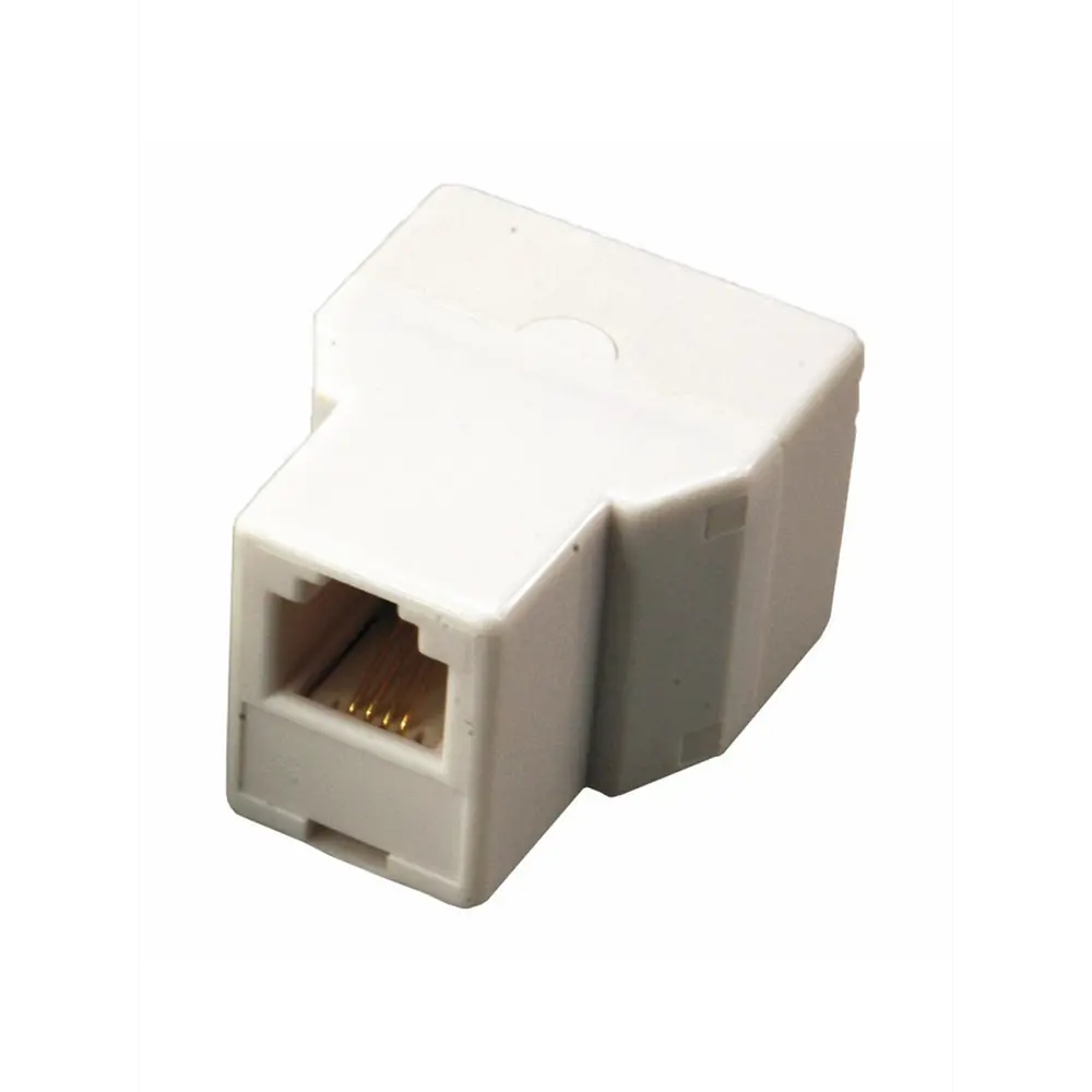 Фото 3 Двойник телефонный Rexant UTP RJ-14 (6P4C) гнездо - 2 гнезда 50 шт. Фото 3 Двойник телефонный Rexant UTP RJ-14 (6P4C) гнездо - 2 гнезда 50 шт.