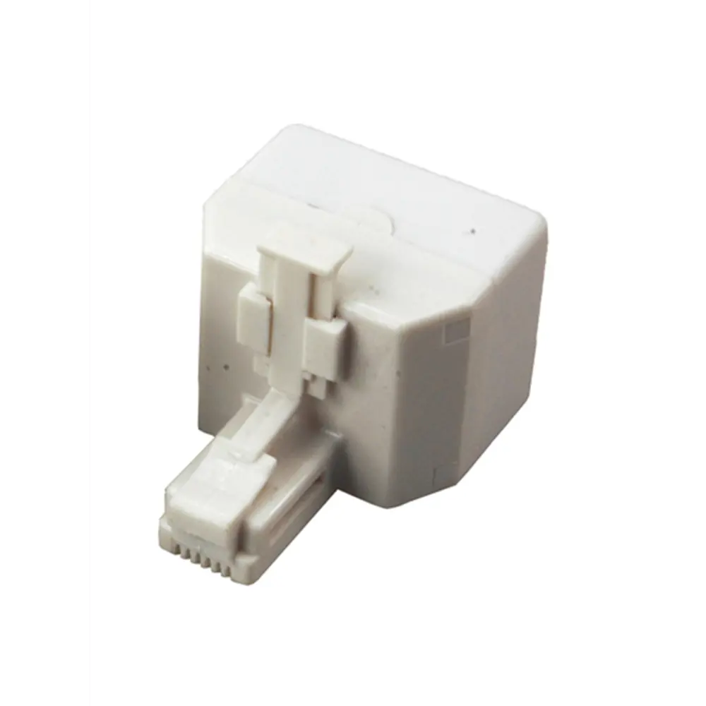 Фото 2 Двойник телефонный Rexant UTP RJ-14 (6P4C) штекер - 2 гнезда 50 шт. Фото 2 Двойник телефонный Rexant UTP RJ-14 (6P4C) штекер - 2 гнезда 50 шт.