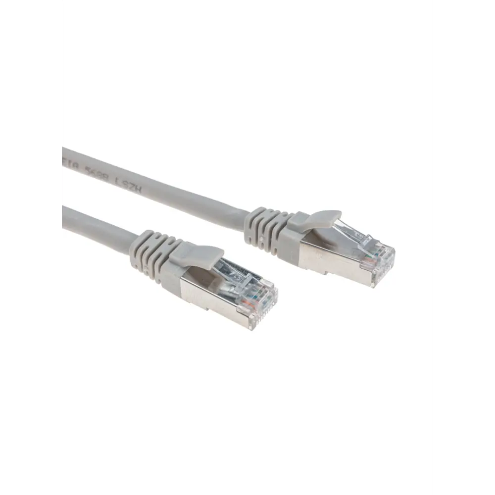 Фото 3 Патч-корд Rexant S/FTP cat 6A (10G) RJ45-RJ45 28AWG LSZH цвет серый 1 м Фото 3 Патч-корд Rexant S/FTP cat 6A (10G) RJ45-RJ45 28AWG LSZH цвет серый 1 м
