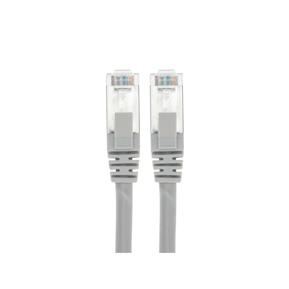 Фото 2 Патч-корд Rexant S/FTP cat 6A (10G) RJ45-RJ45 28AWG LSZH цвет серый 5 м Фото 2 Патч-корд Rexant S/FTP cat 6A (10G) RJ45-RJ45 28AWG LSZH цвет серый 5 м