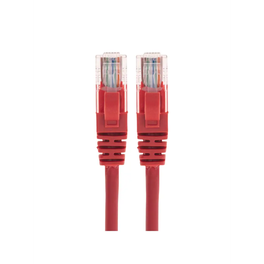 Фото Патч-корд Rexant U/UTP cat 6 RJ45-RJ45 26AWG LSZH цвет красный 0.5 м Фото Патч-корд Rexant U/UTP cat 6 RJ45-RJ45 26AWG LSZH цвет красный 0.5 м