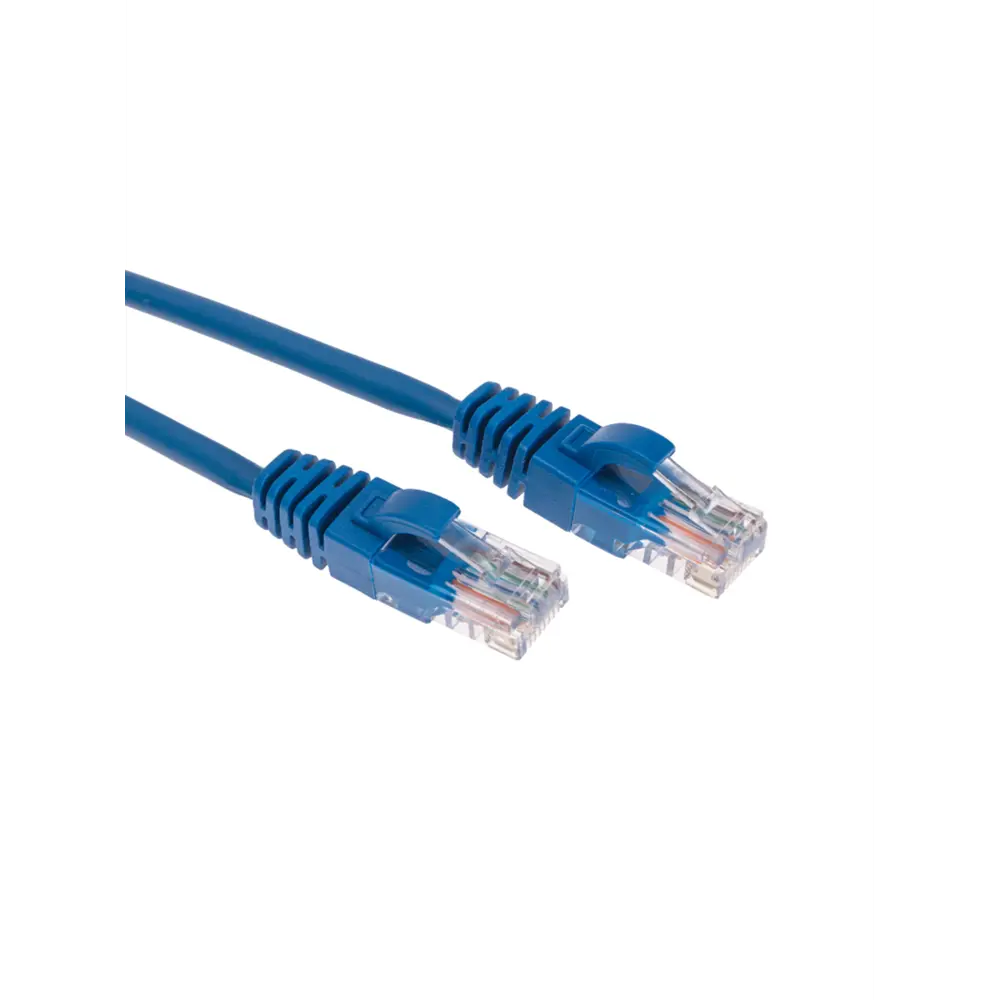Фото 3 Патч-корд Rexant U/UTP cat 6 RJ45-RJ45 26AWG LSZH цвет синий 1 м Фото 3 Патч-корд Rexant U/UTP cat 6 RJ45-RJ45 26AWG LSZH цвет синий 1 м