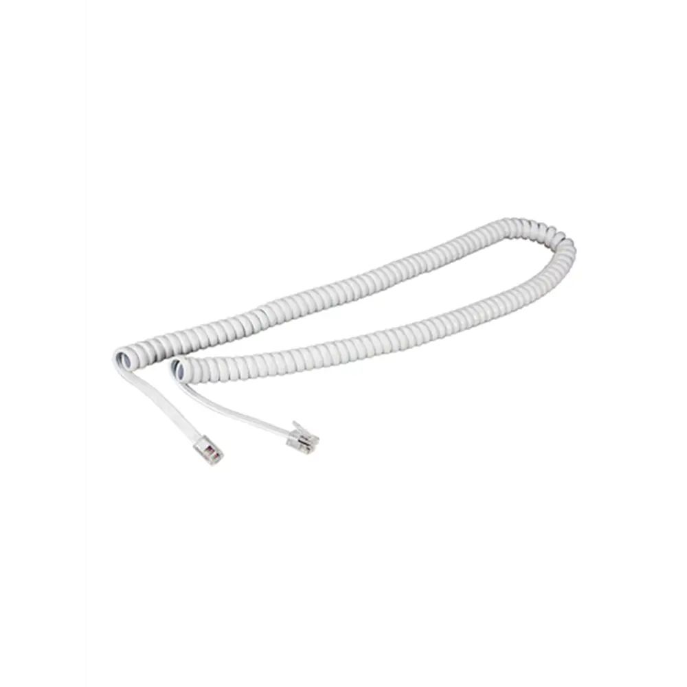 Фото Шнур телефонный Rexant RJ-10 4P-4C 7 м цвет белый Фото Шнур телефонный Rexant RJ-10 4P-4C 7 м цвет белый