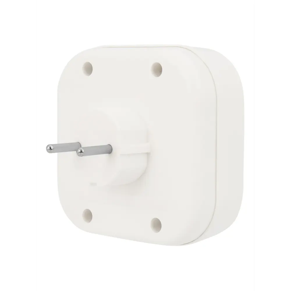 Фото 7 Разветвитель Rexant 11-1072 1 розетка без заземления 6 А цвет белый Фото 7 Разветвитель Rexant 11-1072 1 розетка без заземления 6 А цвет белый