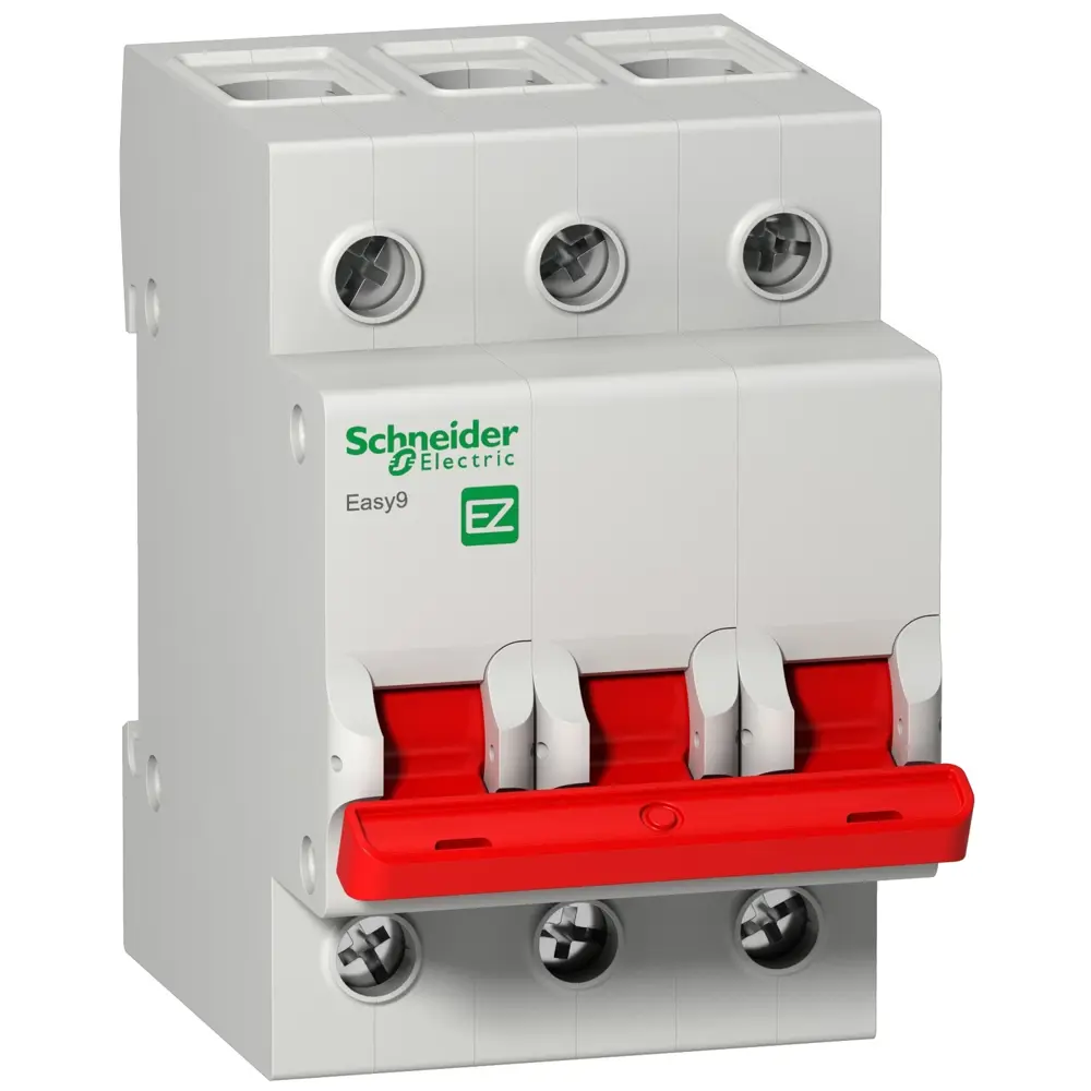 Фото Выключатель нагрузки Schneider Electric Easy9 3P 63 А 400 В EZ9S16363 Фото Выключатель нагрузки Schneider Electric Easy9 3P 63 А 400 В EZ9S16363