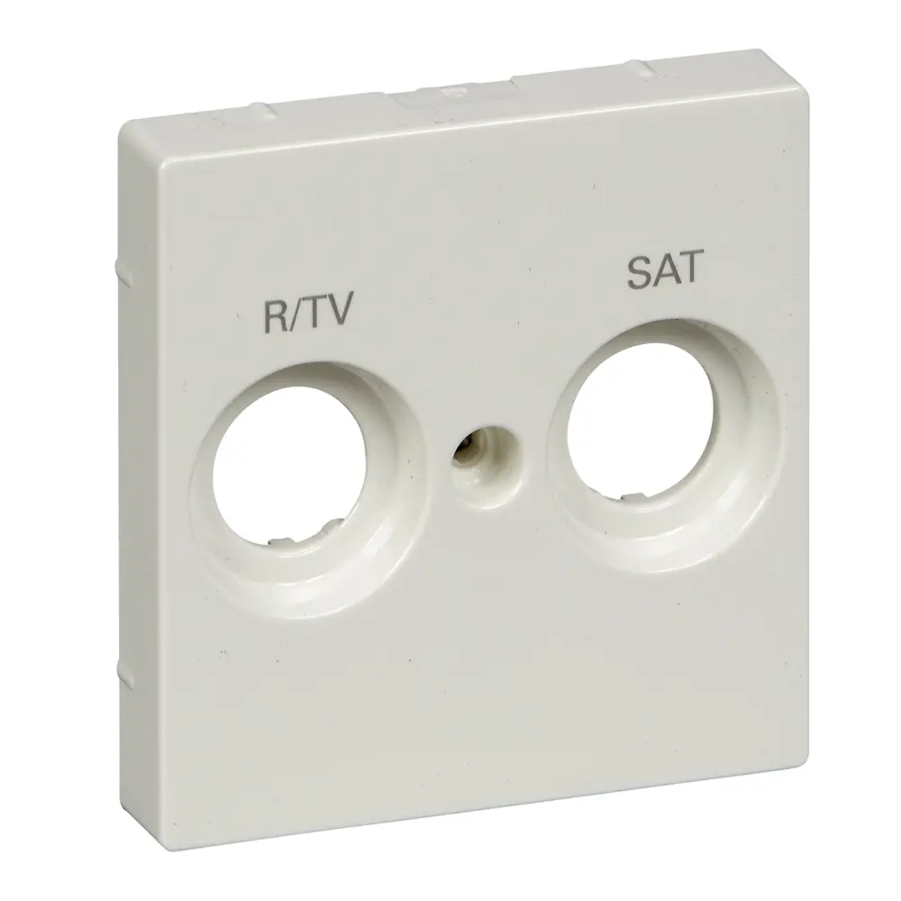 Фото Центральная плата Merten M-Plan для антенной розетки R/TV и SAT Schneider Electric MTN299819 цвет полярно-белый