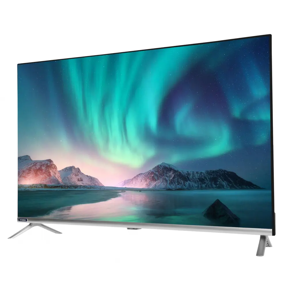 Фото 2 Телевизор Hyundai HLED40BS5 Smart Android TV Frameless Full HD 40" 102 см цвет серебристый Фото 2 Телевизор Hyundai HLED40BS5 Smart Android TV Frameless Full HD 40" 102 см цвет серебристый
