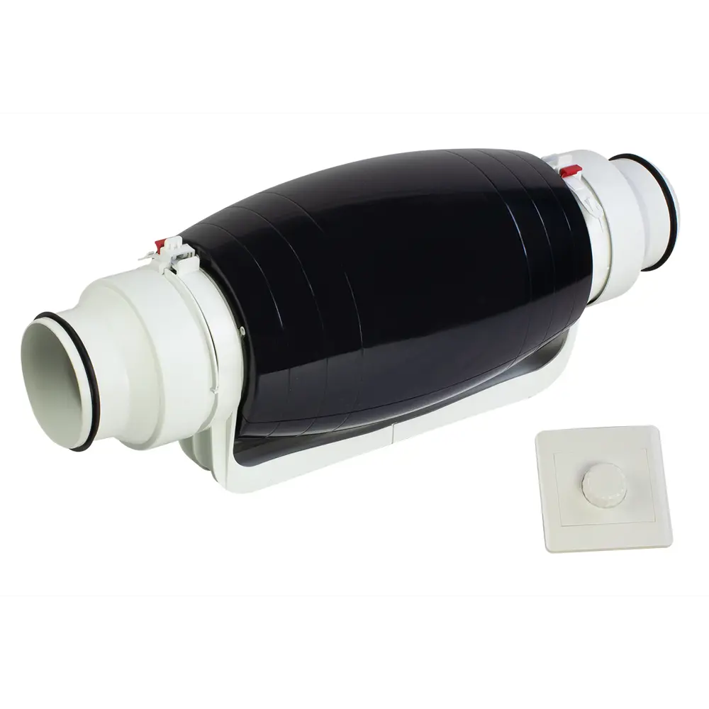 Фото Вентилятор канальный осевой Arius Lineo Silent PE 100-125 ECO LL D100-125 мм 29 дБ 560 м³/ч обратный клапан цвет черно-белый Фото Вентилятор канальный осевой Arius Lineo Silent PE 100-125 ECO LL D100-125 мм 29 дБ 560 м³/ч обратный клапан цвет черно-белый