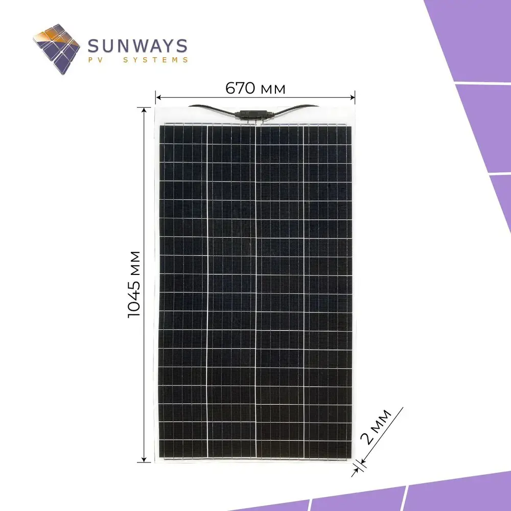 Фото 2 Солнечный модуль Sunways FSM 120FS Фото 2 Солнечный модуль Sunways FSM 120FS